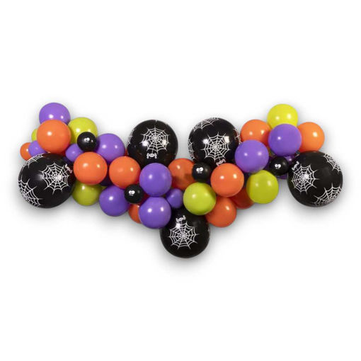 Picture of DIY HALLOWEEN BALLOON GARLAND
